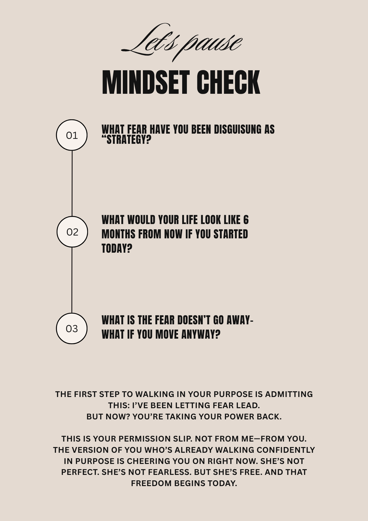 Start Scared Mini Ebook/Workbook