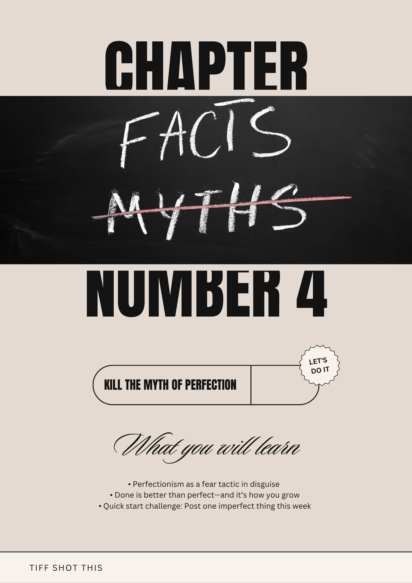 Start Scared Mini Ebook/Workbook