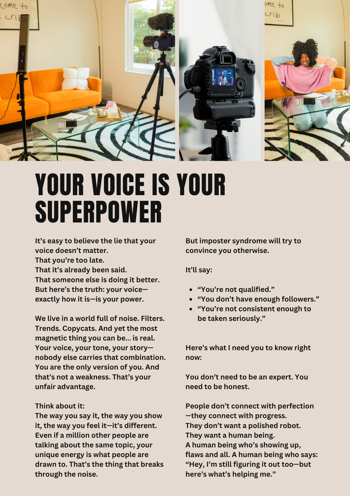 Start Scared Mini Ebook/Workbook